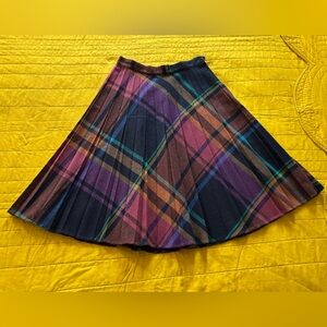 VINTAGE: Stunning Plaid A-line Shirt